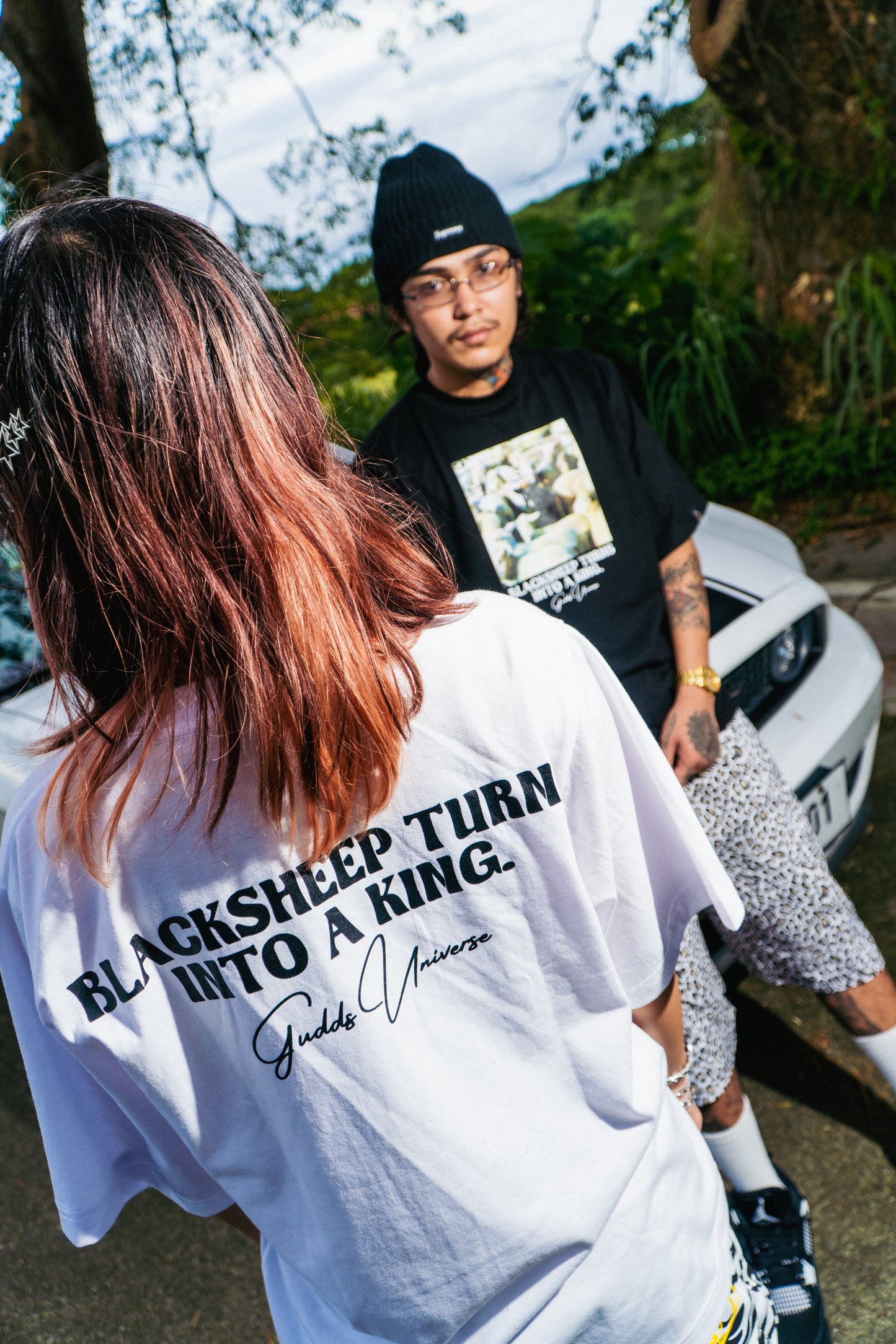 GUDDS UNIVERSE - “BLACK SHEEP” GRAPHIC TEE
