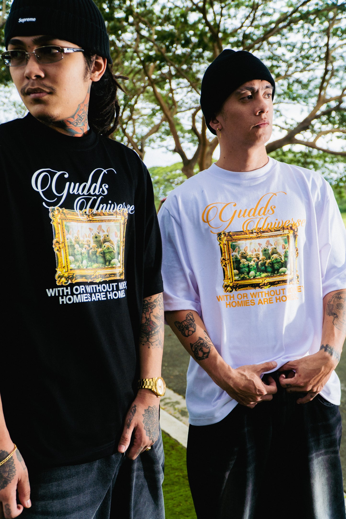 GUDDS UNIVERSE - “HOMIES ARE HOMIES” GRAPHIC TEE