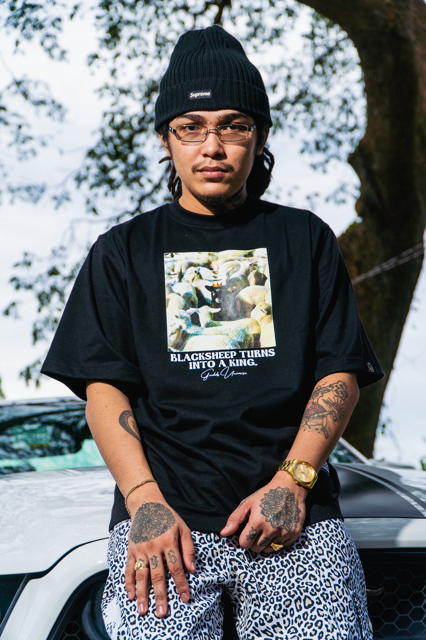 GUDDS UNIVERSE - “BLACK SHEEP” GRAPHIC TEE