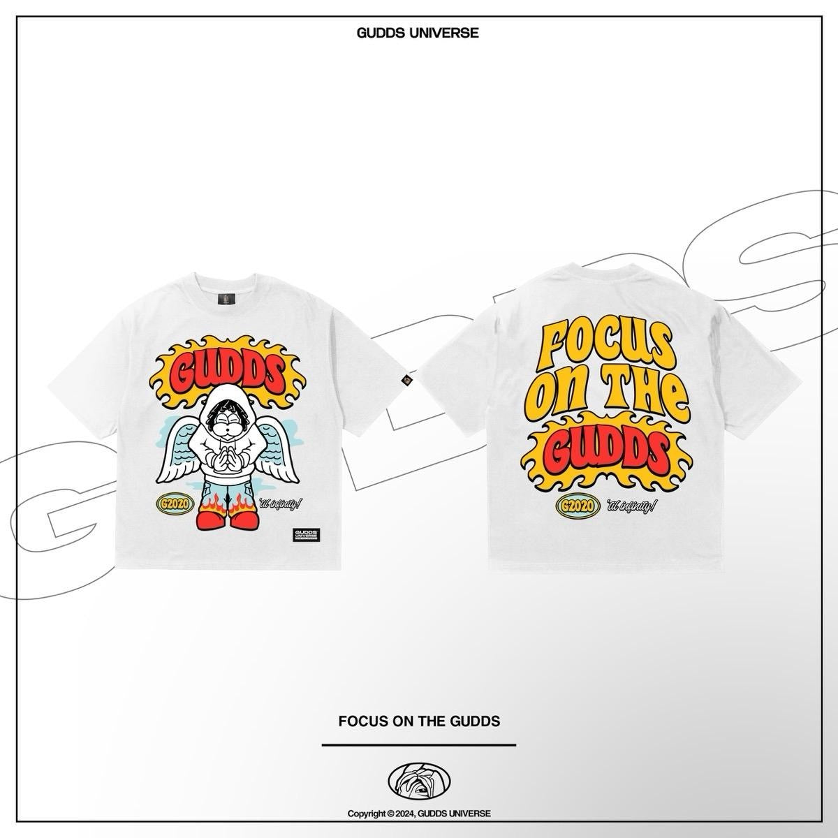 GUDDS UNIVERSE "FOCUS ON THE GUDDS" TSHIRT