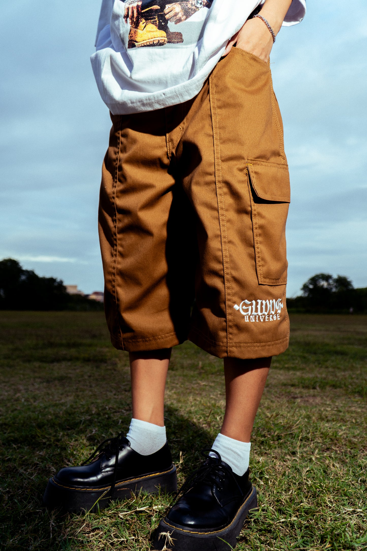GUDDS UNIVERSE - "UTILITY JORTS" -