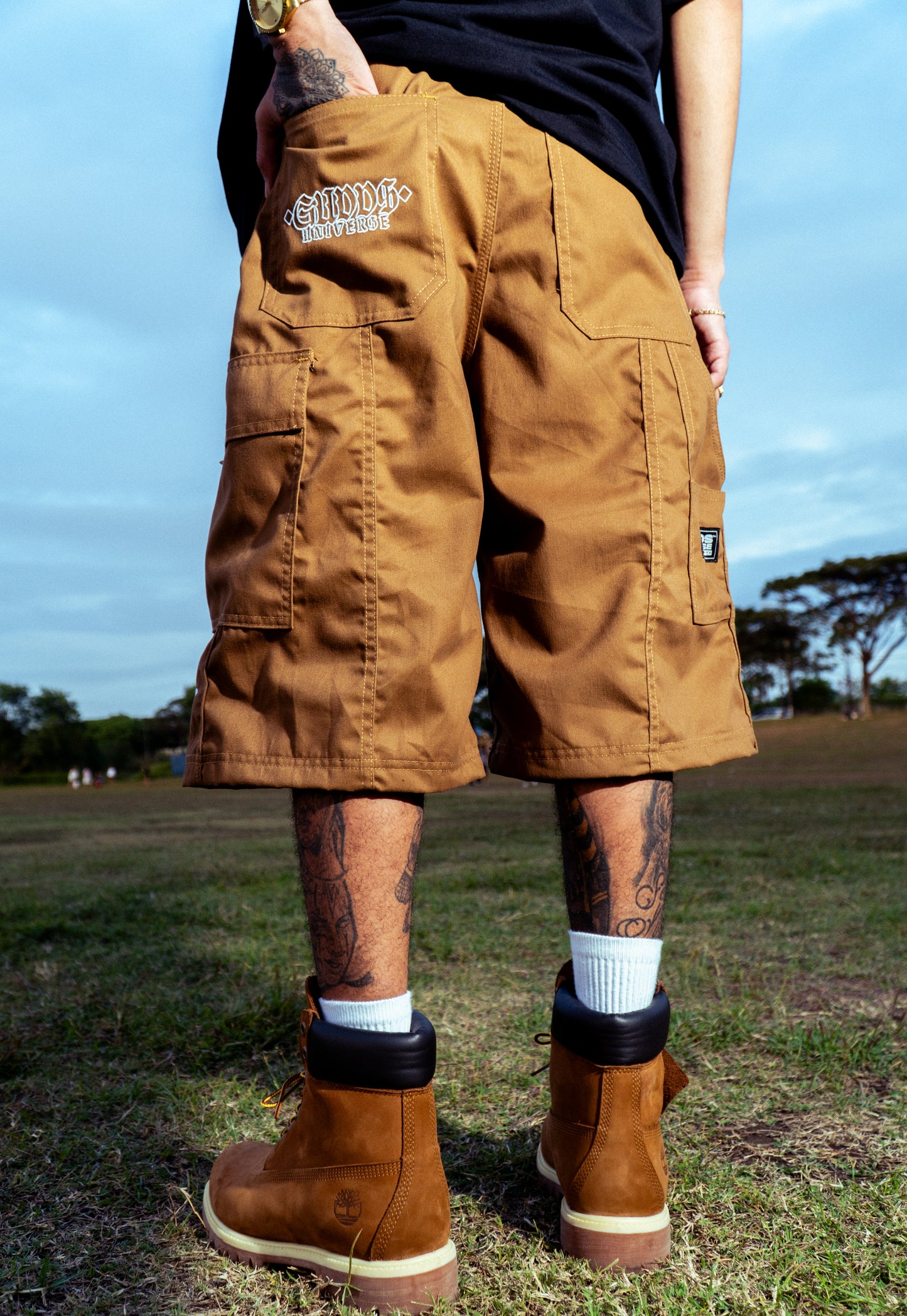 GUDDS UNIVERSE - "UTILITY JORTS" -