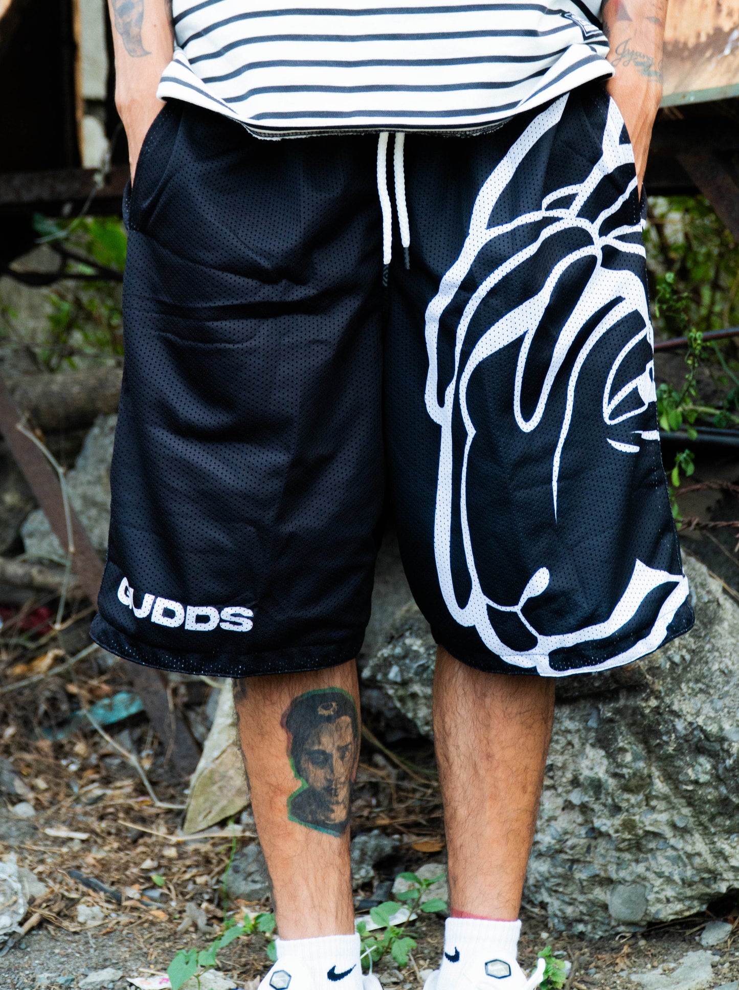 GUDDS "BIG HEAD" OG LOGO MESH SHORT