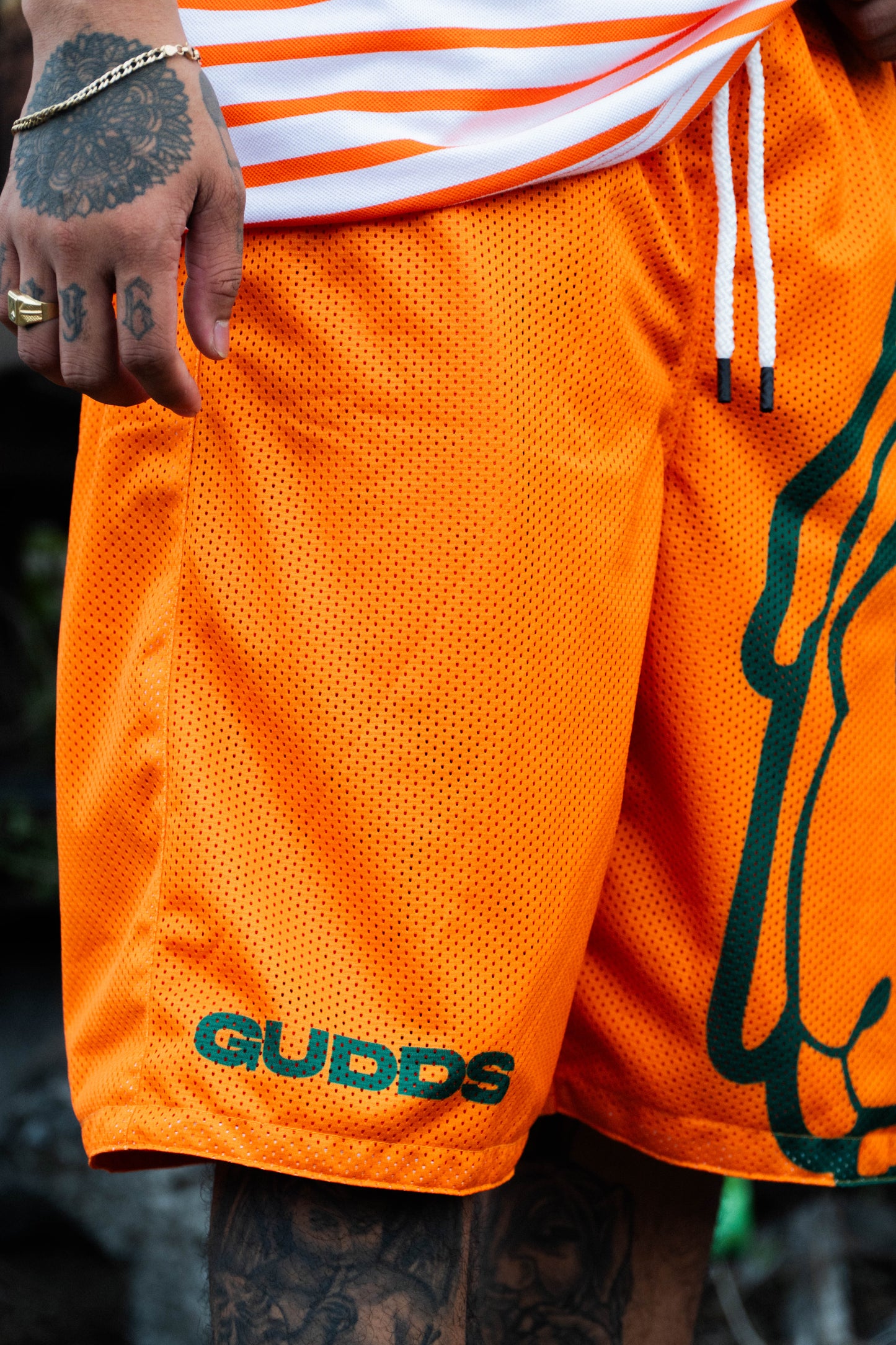 GUDDS "BIG HEAD" OG LOGO MESH SHORT