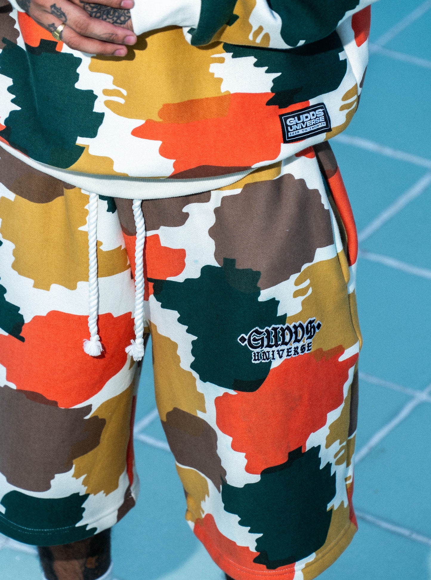 GUDDS "BRUSH CAMO" SWEATSHORT
