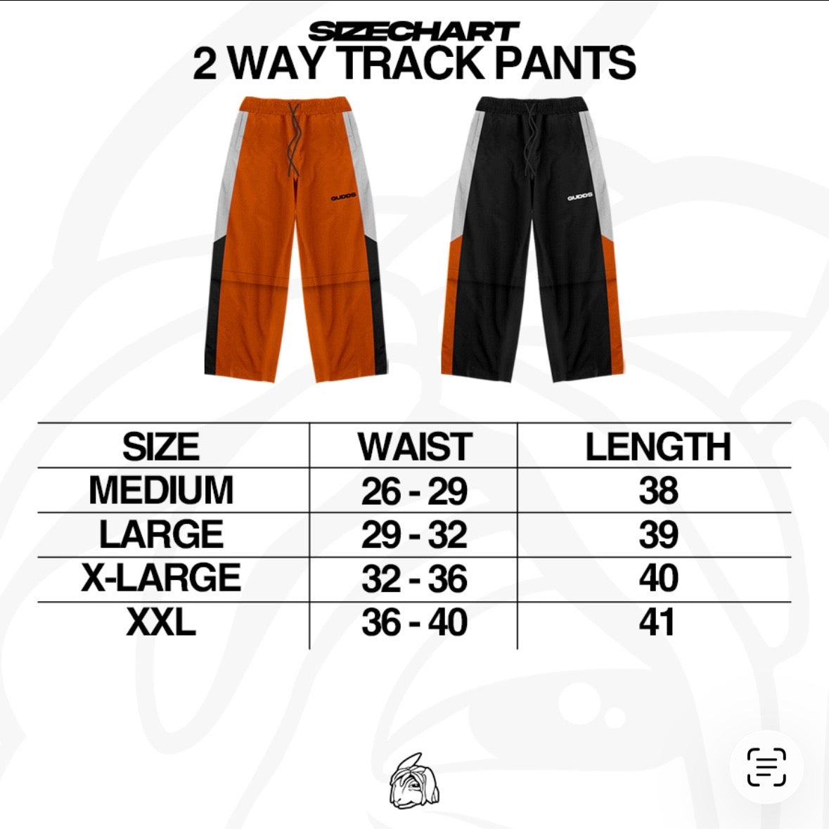 CAPSOUL 2-WAY TRACKPANTS