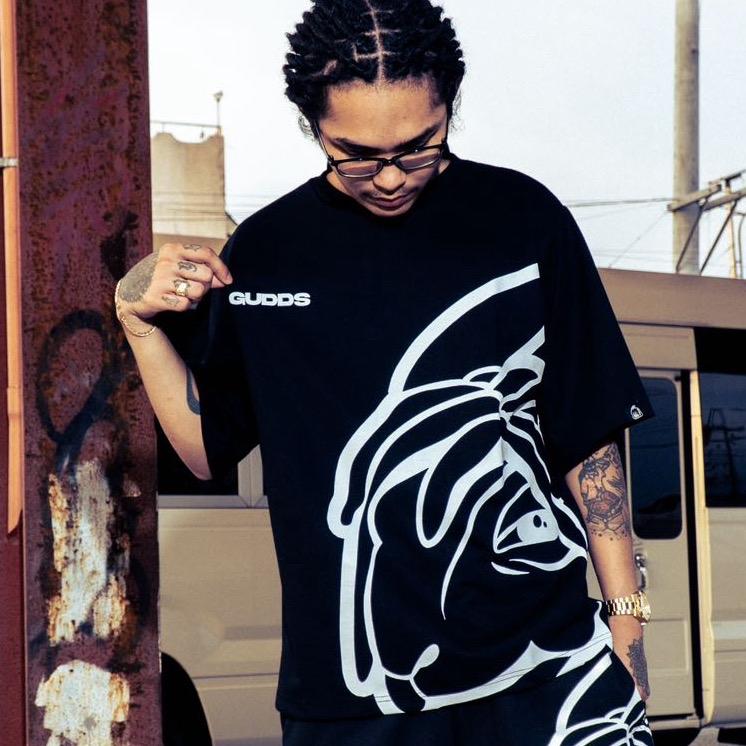 GUDDS "BIG FACE" LOGO TEE