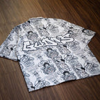 GUDDS UNIVERSE - "BUTTONDOWN" - AOP POLO