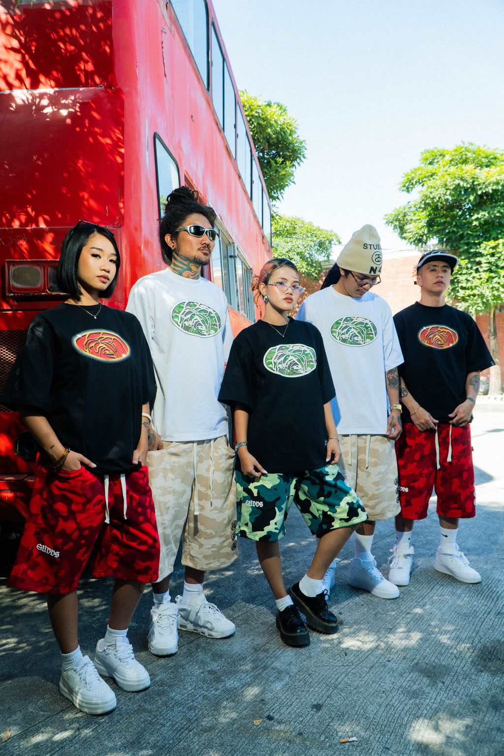 GUDDS - "CARPENTER SWEATJORTS" CAMO (LIMITED PIECES ONLY)