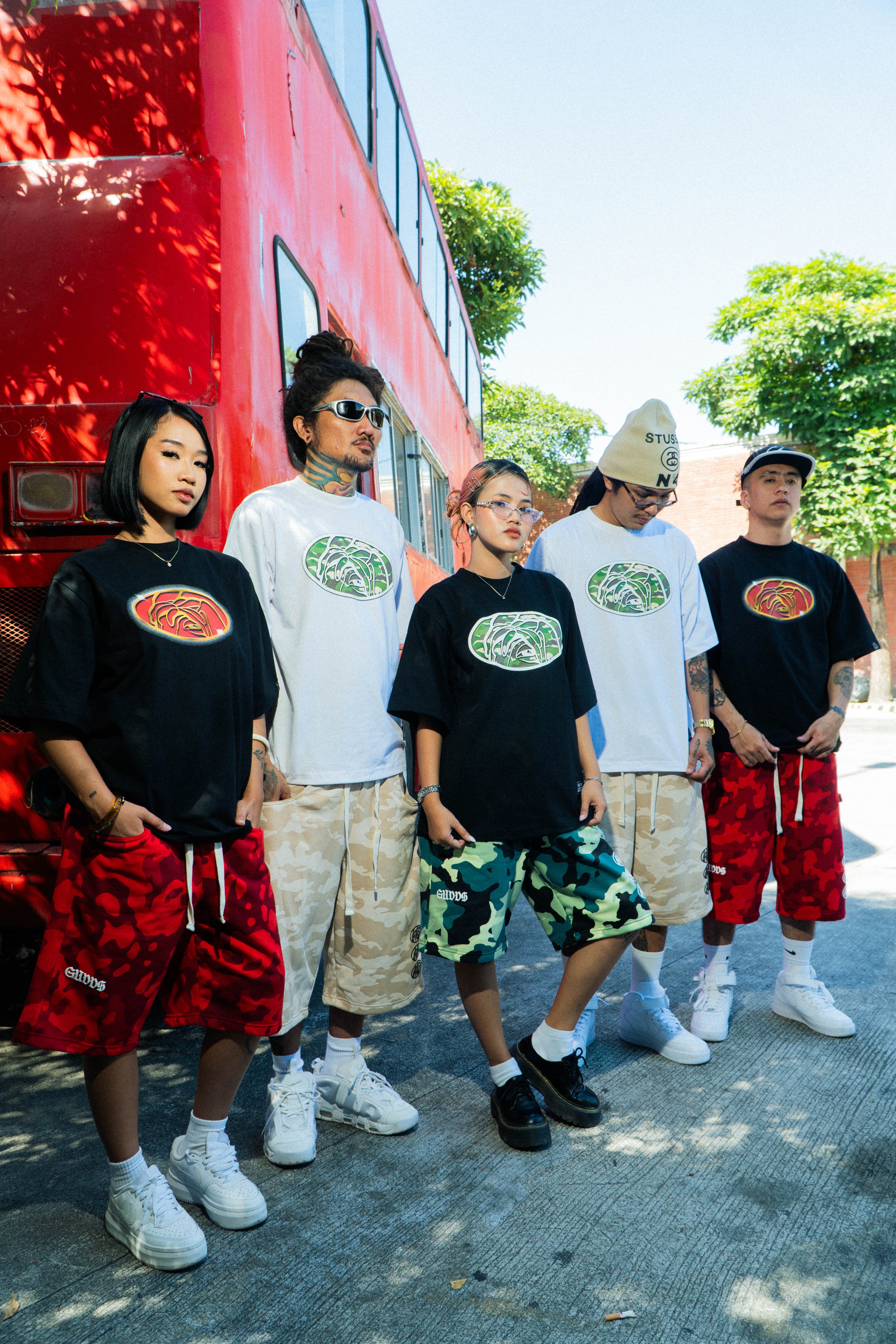 GUDDS - "CARPENTER SWEATJORTS" CAMO (LIMITED PIECES ONLY)