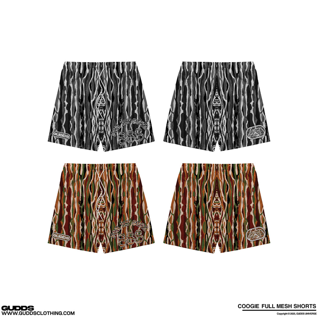 “COOGI” FULL MESH SHORTS
