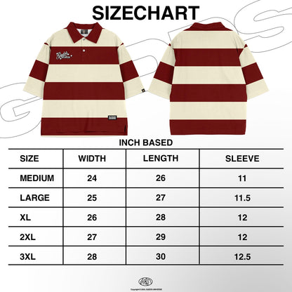 GUDDS UNIVERSE - POLO “NEAT STRIPES” COLLECTION