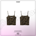 SheGUDDS - “SPAGHETTI” LEOPARD SANDO TUBE