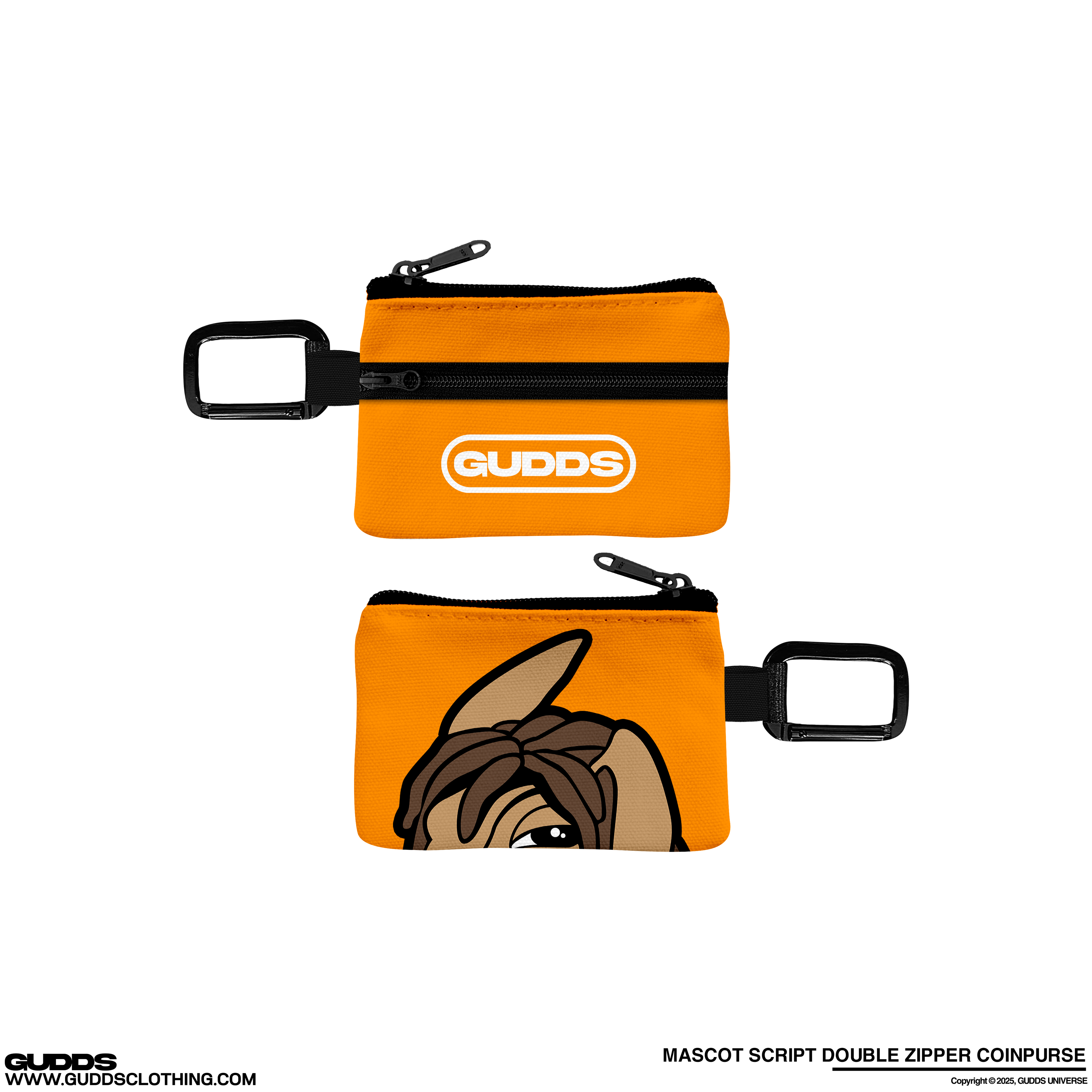 “DOUBLE ZIPPER” COINPURSE