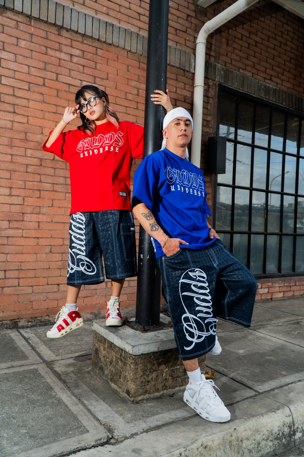 GUDDS UNIVERSE - "NEVA FOLD" BIG BACK PRINT TEE!