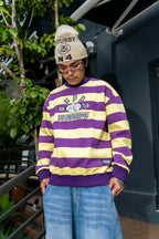 “PULLOVER STRIPES” SWEATER