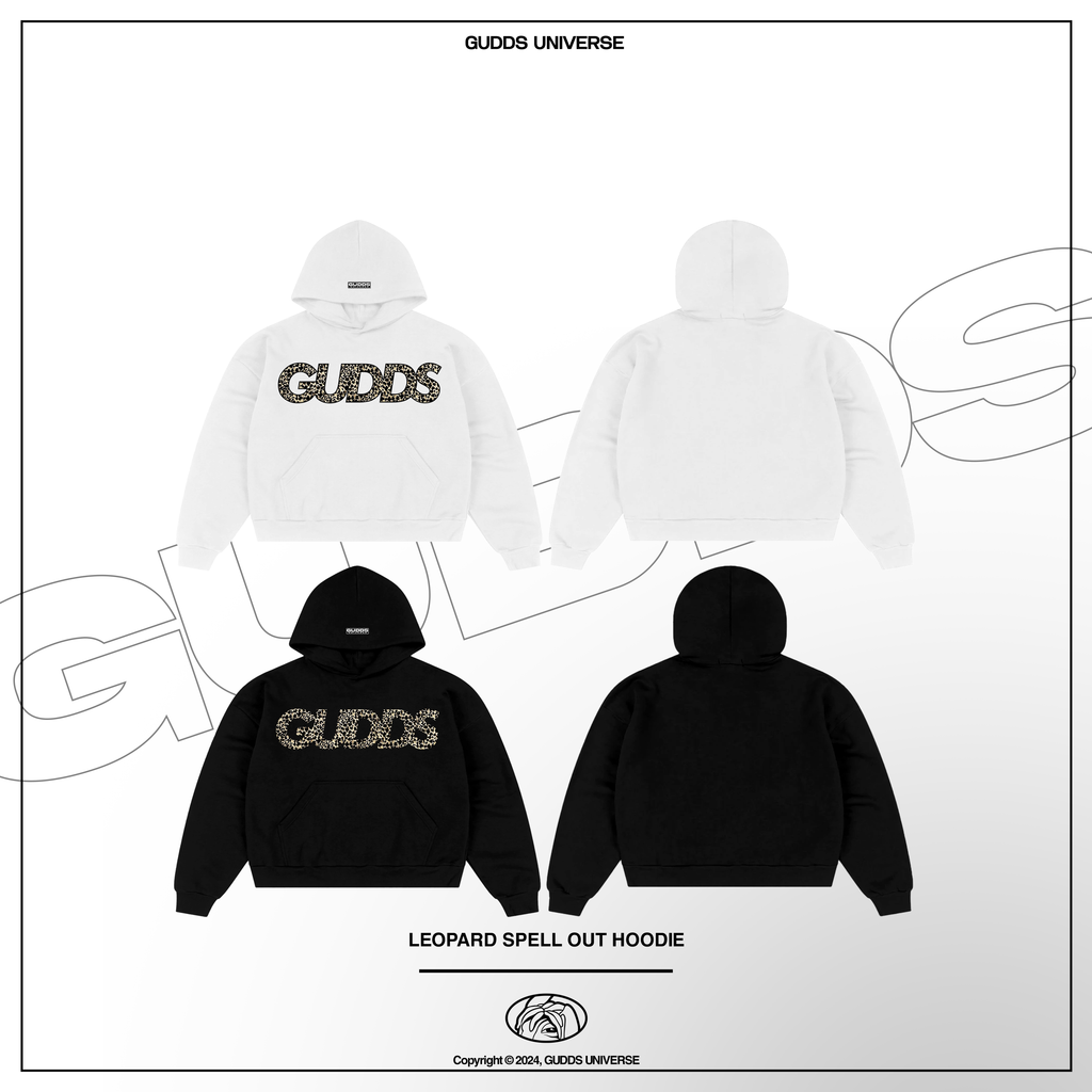 “SPELL OUT” HOODIES