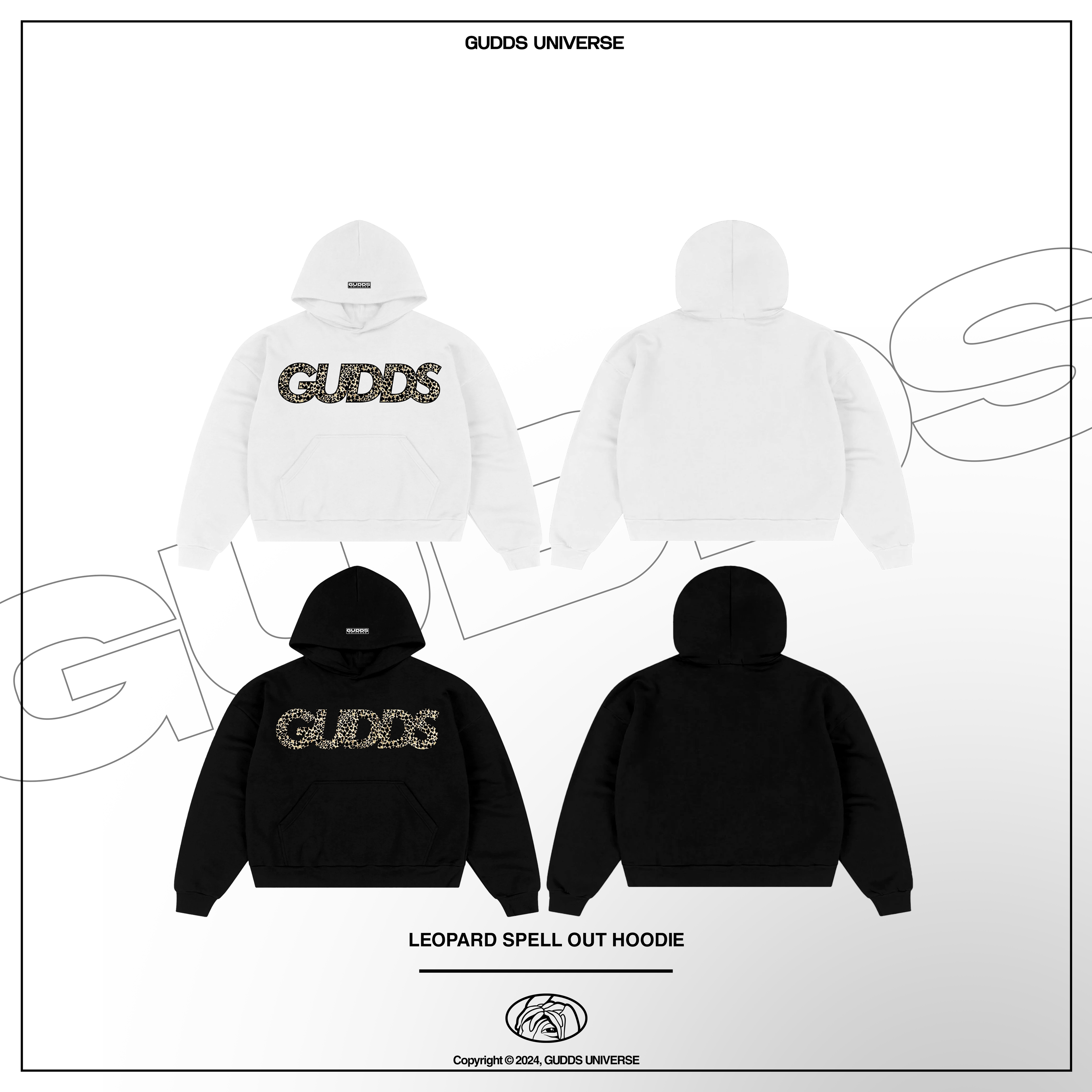 “SPELL OUT” HOODIES