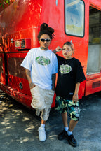 GUDDS - "OVAL CAMO" TEE (NEVER NOT MOVING)