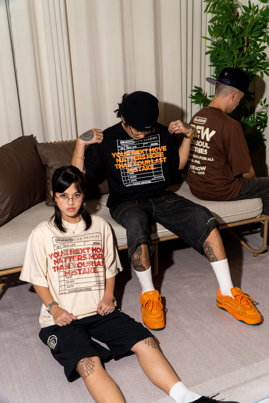 GUDDS UNIVERSE - “LIFE RECEIPT” GRAPHIC TEE