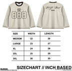 “888 LINING” MESH LONGLEEVES