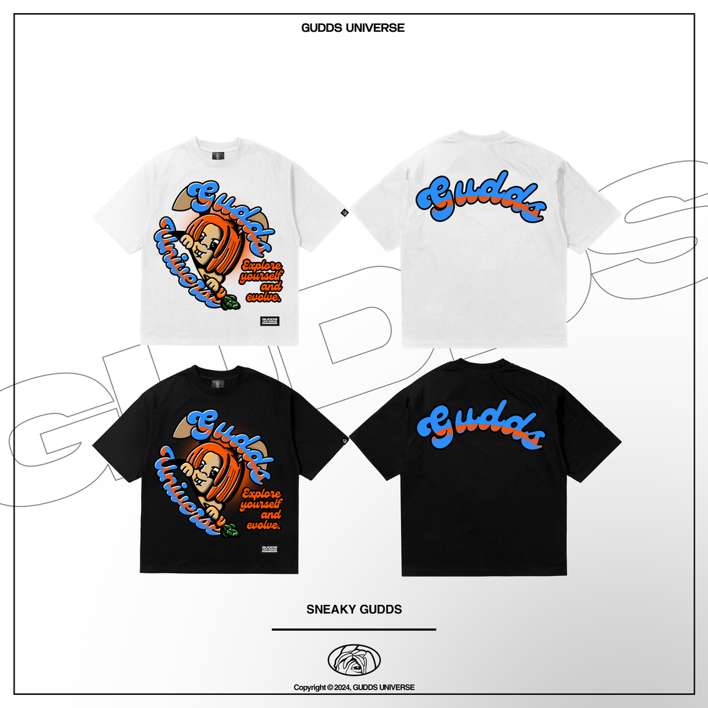 GUDDS UNIVERSE - "SNEAKY GUDDS" - GRAPHIC TEE