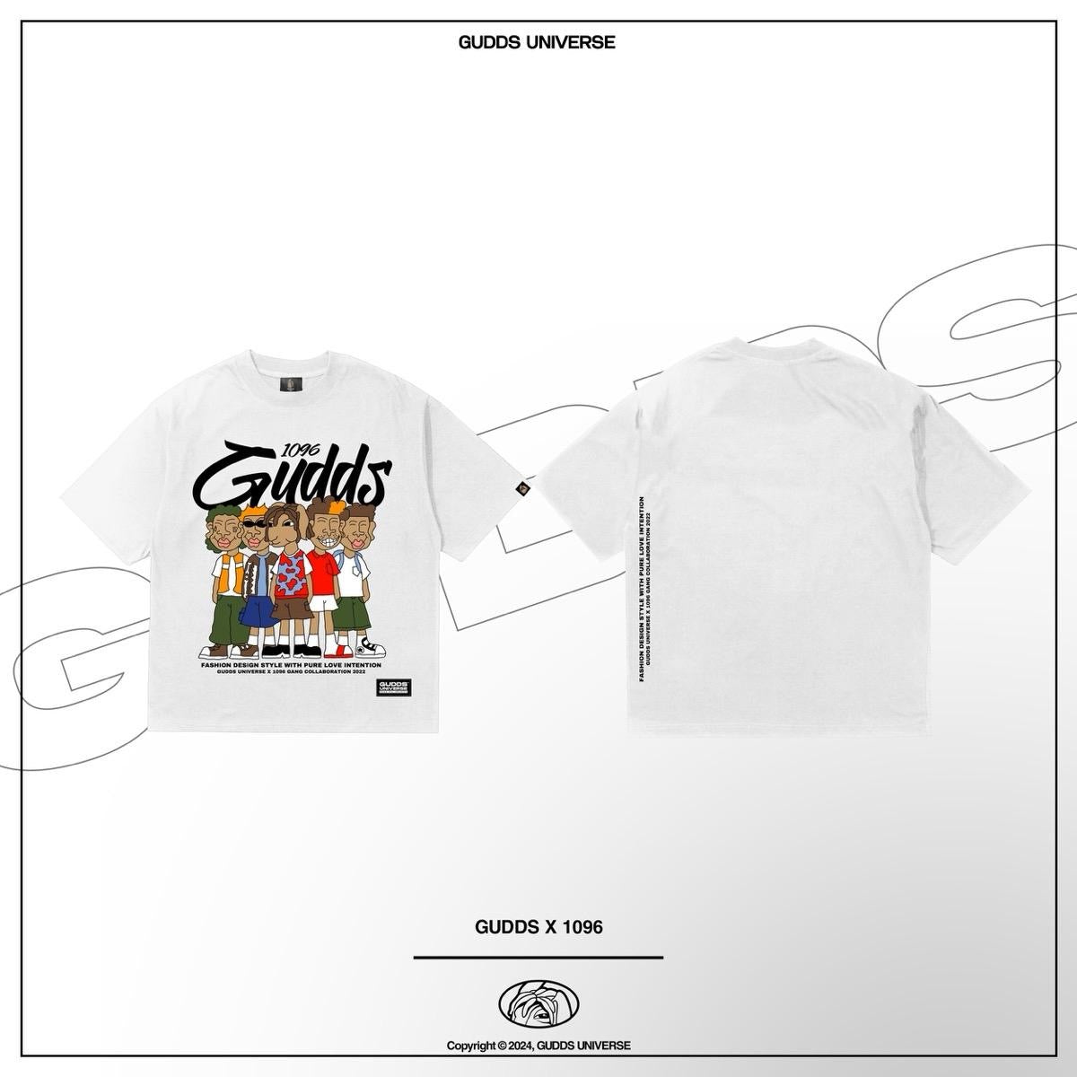 GUDDS UNIVERSE " 1096 x GUDDS " GRAPHIC TEE