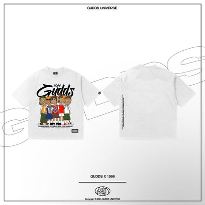 GUDDS UNIVERSE " 1096 x GUDDS " GRAPHIC TEE