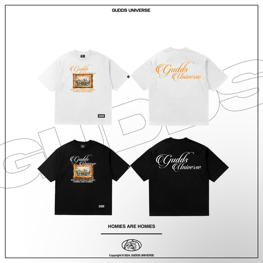 GUDDS UNIVERSE - “HOMIES ARE HOMIES” GRAPHIC TEE