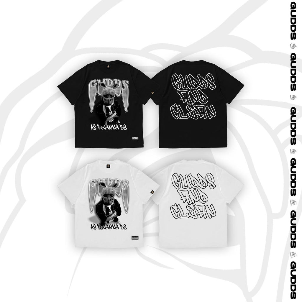 GUDDS UNIVERSE "GUDDS AND CLEAN" TEE