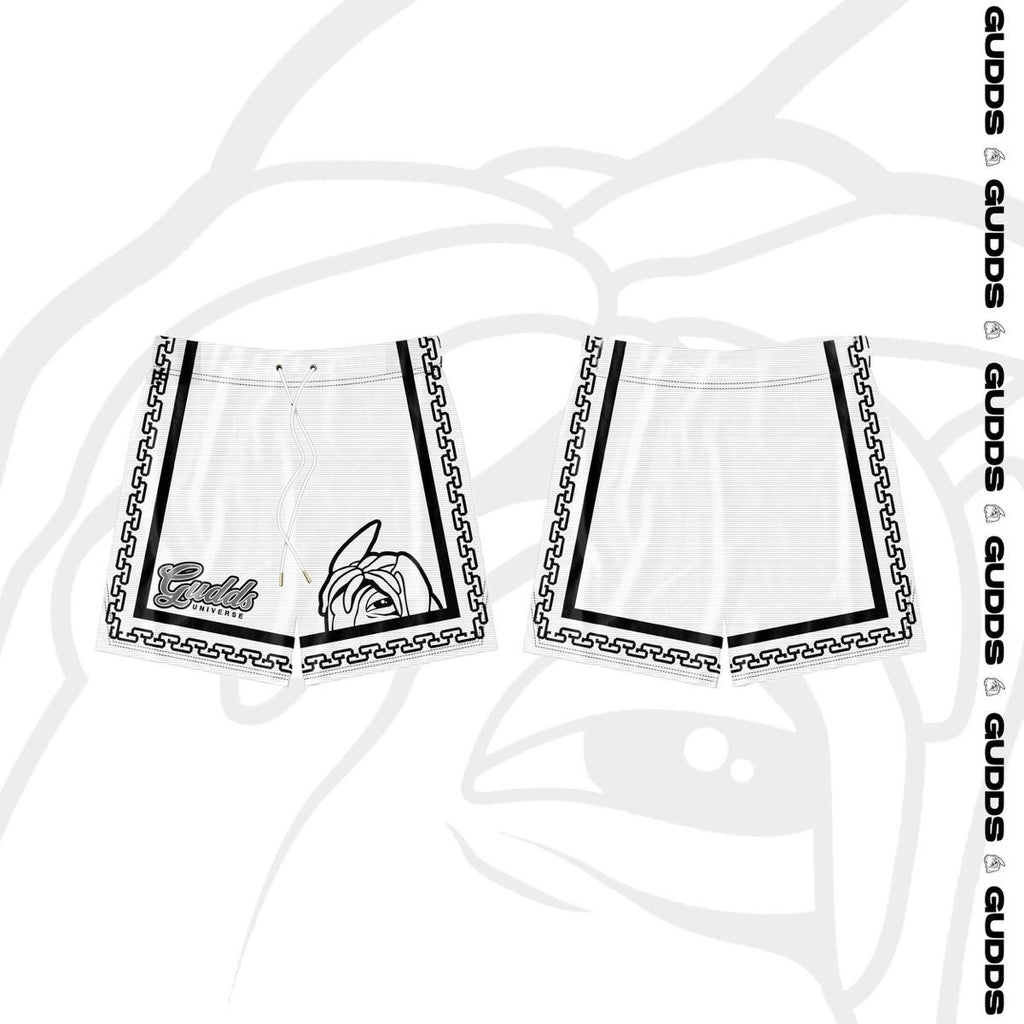 GUDDS "BNW CHAIN" SILKY SHORT