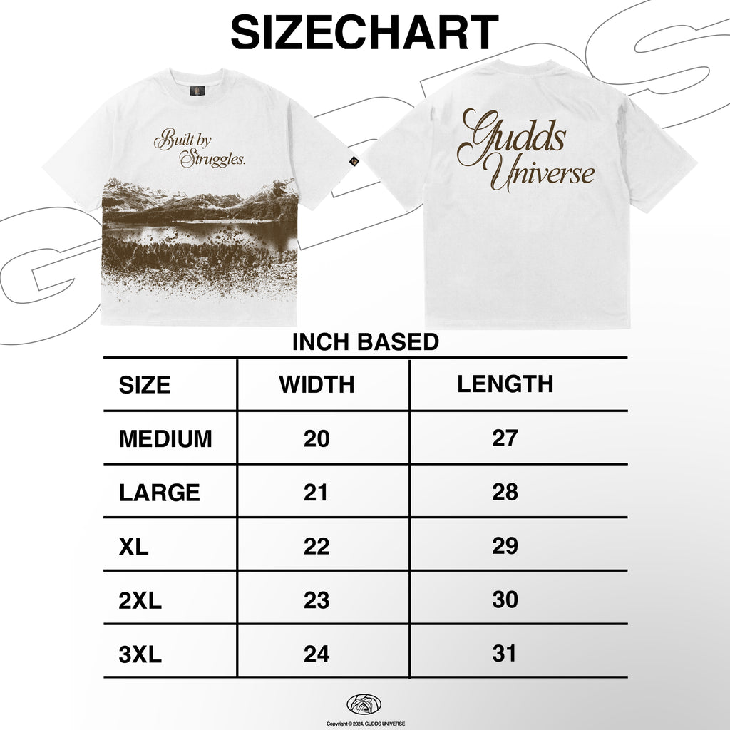 “BUILT BY STRUGGLES” GRAPHIC TEE