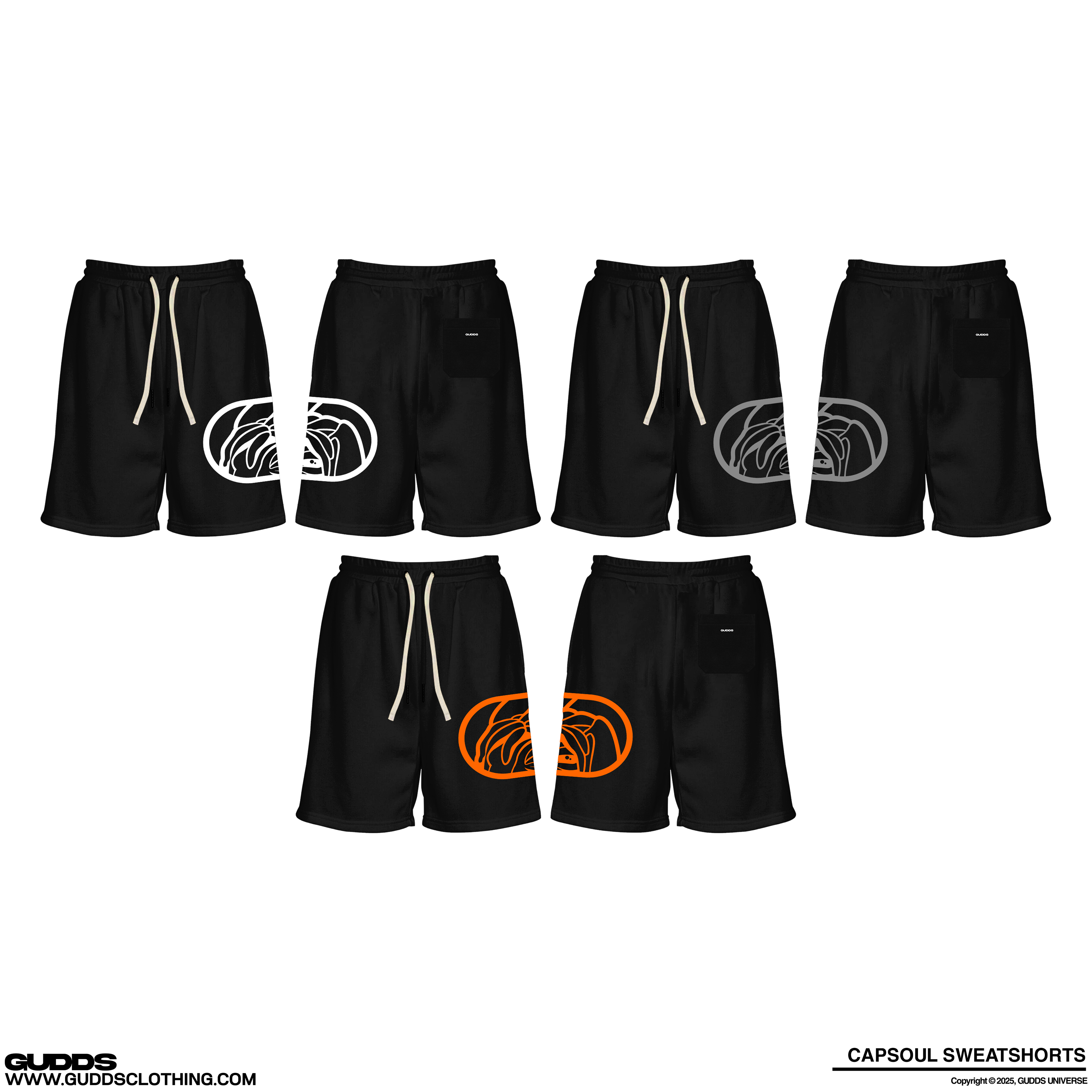 “CAPSOUL LOGO” SWEATSHORT