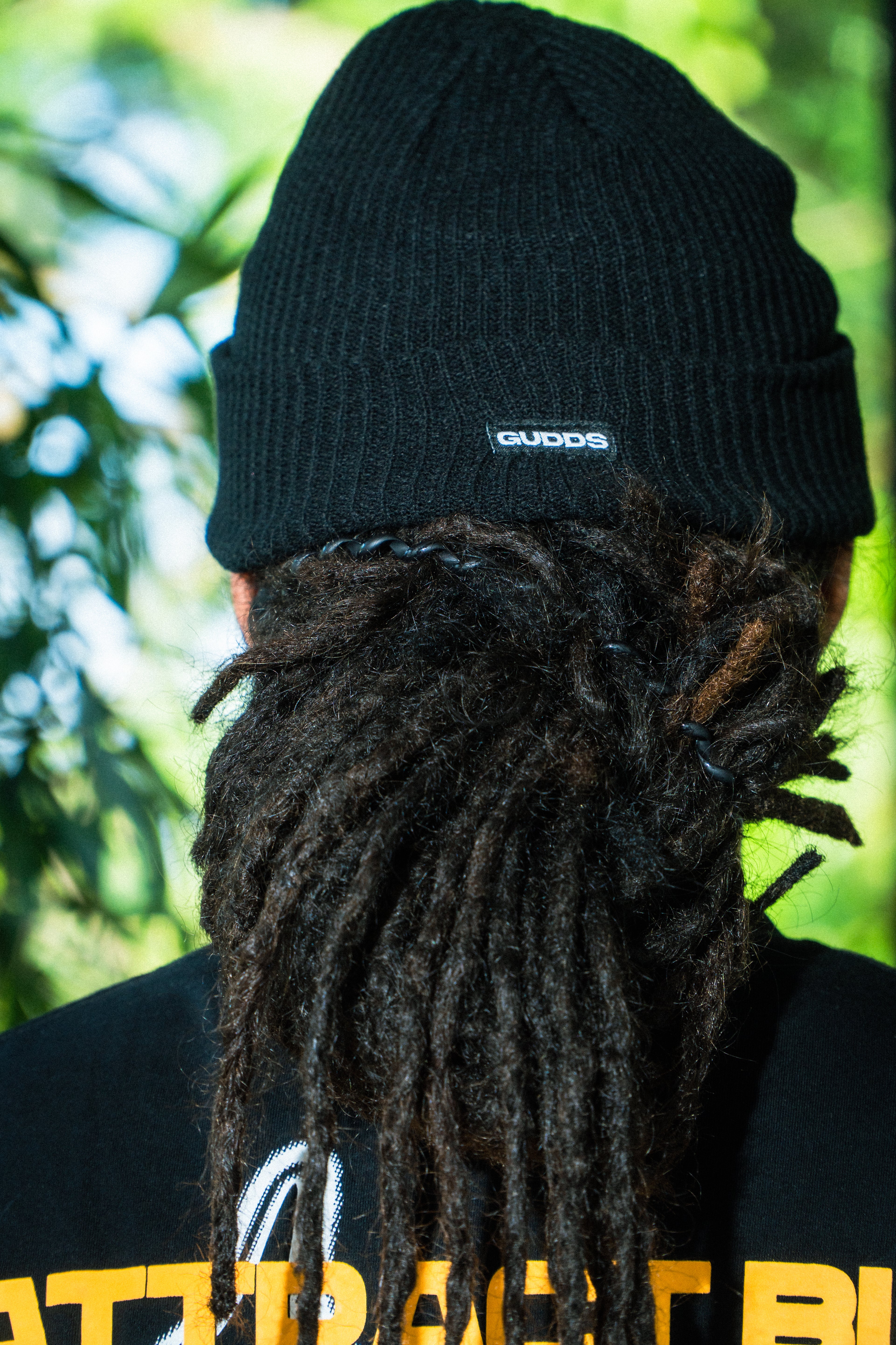 “RUBBER PATCH” BEANIE WITH OVAL LOGO