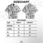 GUDDS UNIVERSE - "BUTTONDOWN" - AOP POLO