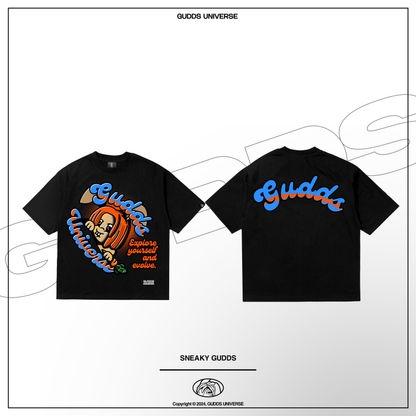 GUDDS UNIVERSE - "SNEAKY GUDDS" - GRAPHIC TEE
