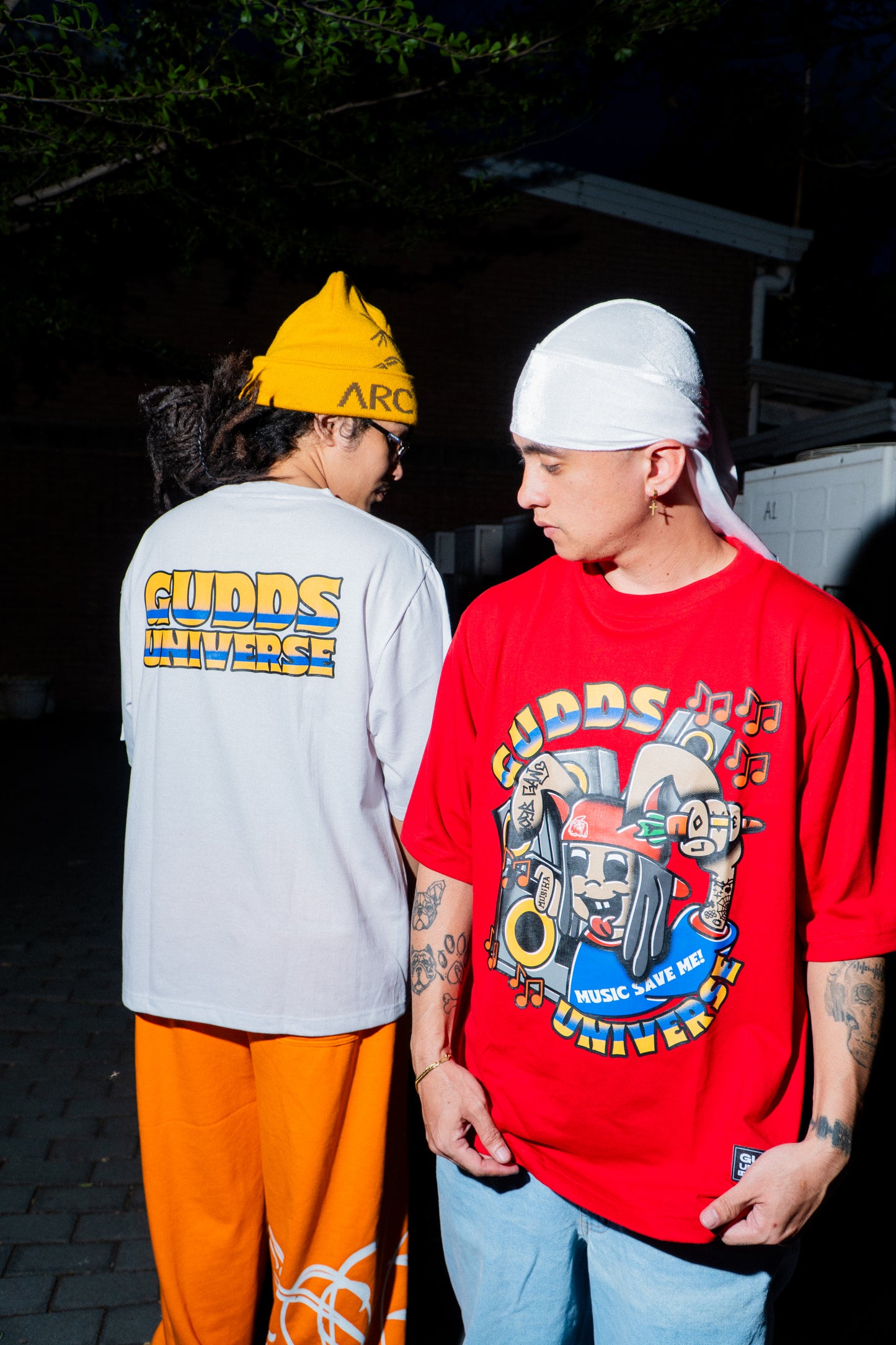GUDDS UNIVERSE - "GUDDS MUSIC" - GRAPHIC TEE