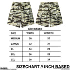 “CAMOU CARGO” SHORTS BAGGY FIT