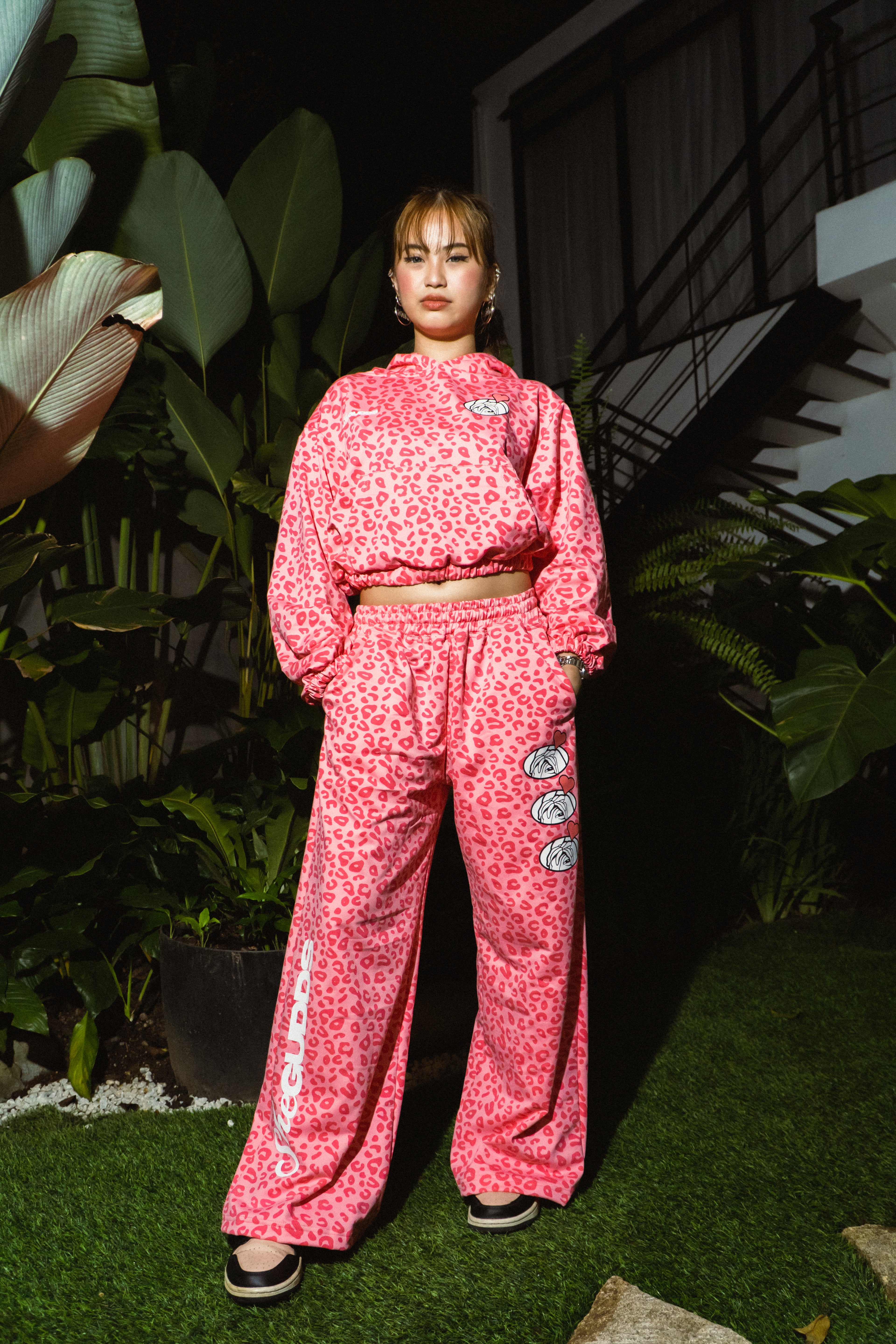 SheGUDDS - “PINK PANTHER” COUTURE HOODIE