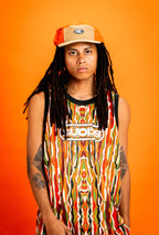 “COOGI” FULL MESH JERSEY TOP