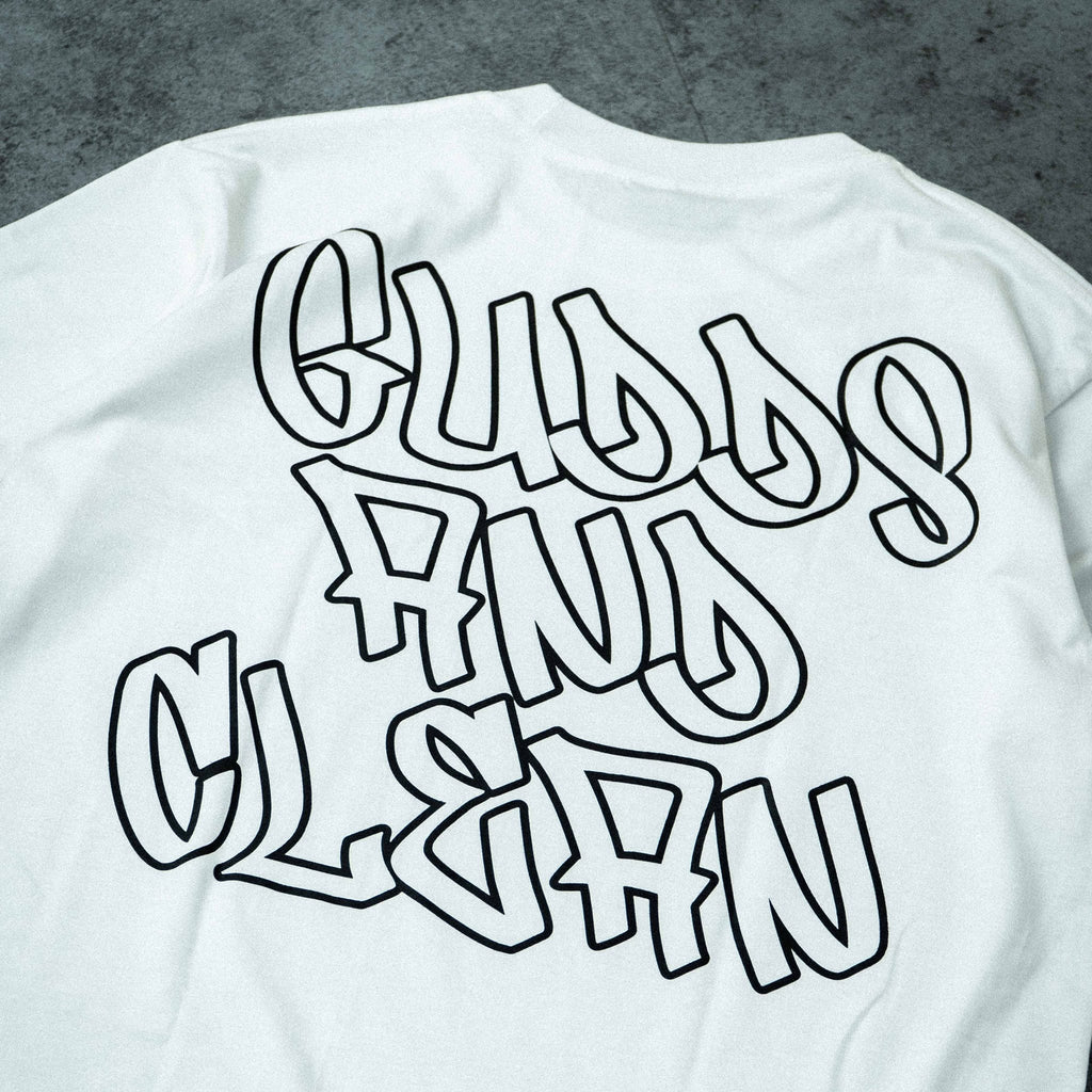 GUDDS UNIVERSE "GUDDS AND CLEAN" TEE