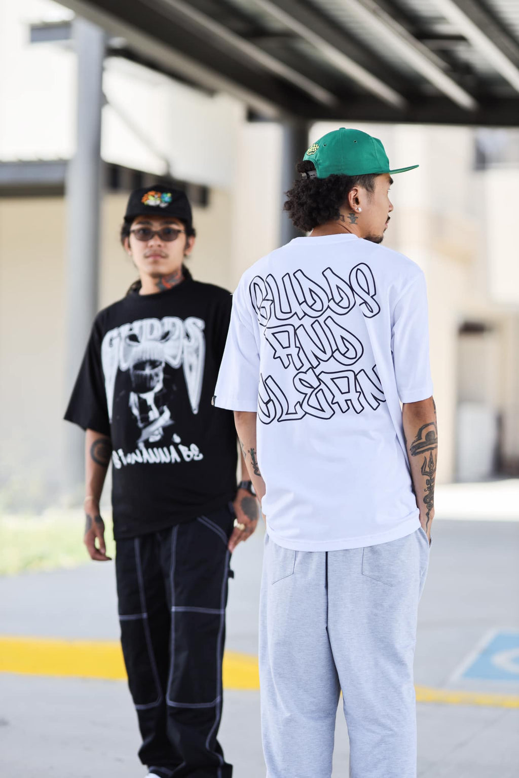 GUDDS UNIVERSE "GUDDS AND CLEAN" TEE