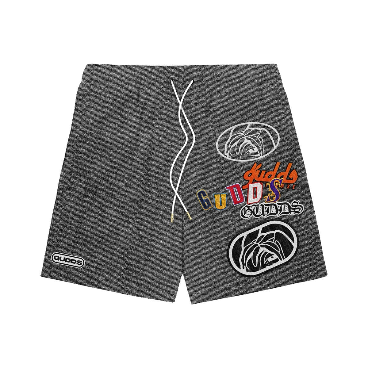 “DENIM” MESH SHORTS