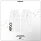 “SPELL OUT” BAGGY SWEATPANTS