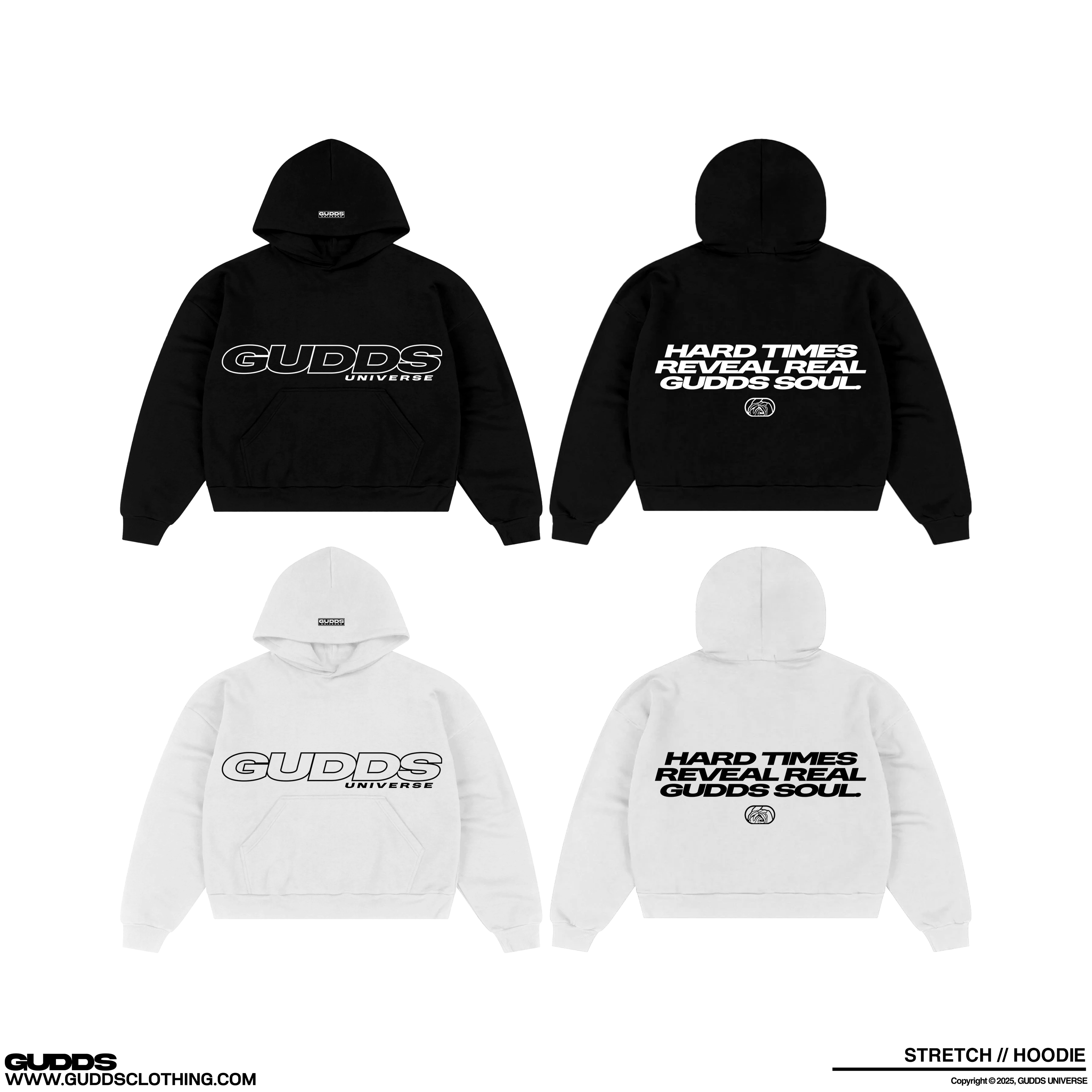 “STRETCH” HOODIES