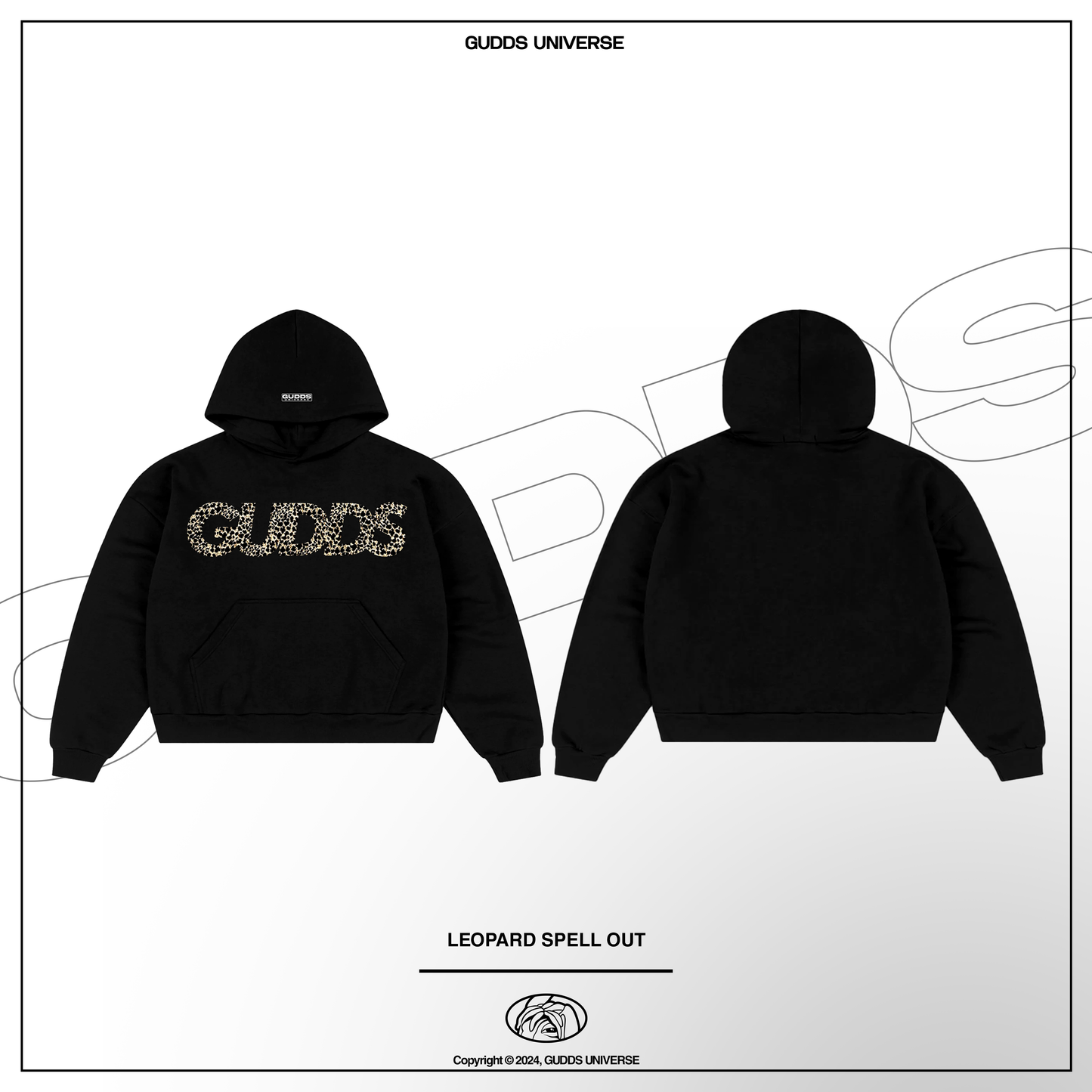 GUDDS UNIVERSE - “SPELL OUT” HOODIE