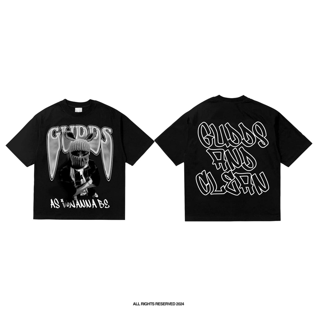 GUDDS UNIVERSE "GUDDS AND CLEAN" TEE