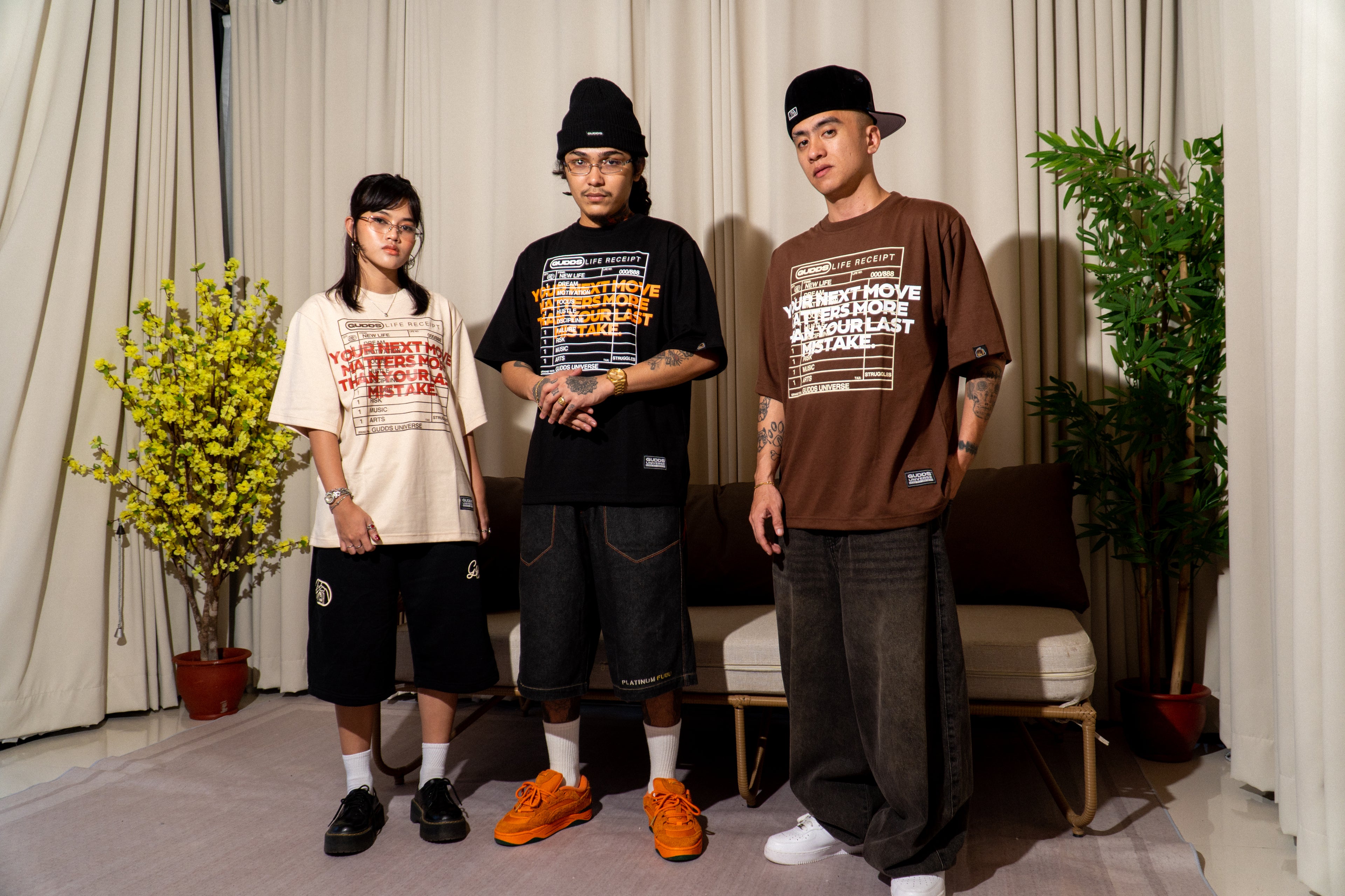 GUDDS UNIVERSE - “LIFE RECEIPT” GRAPHIC TEE