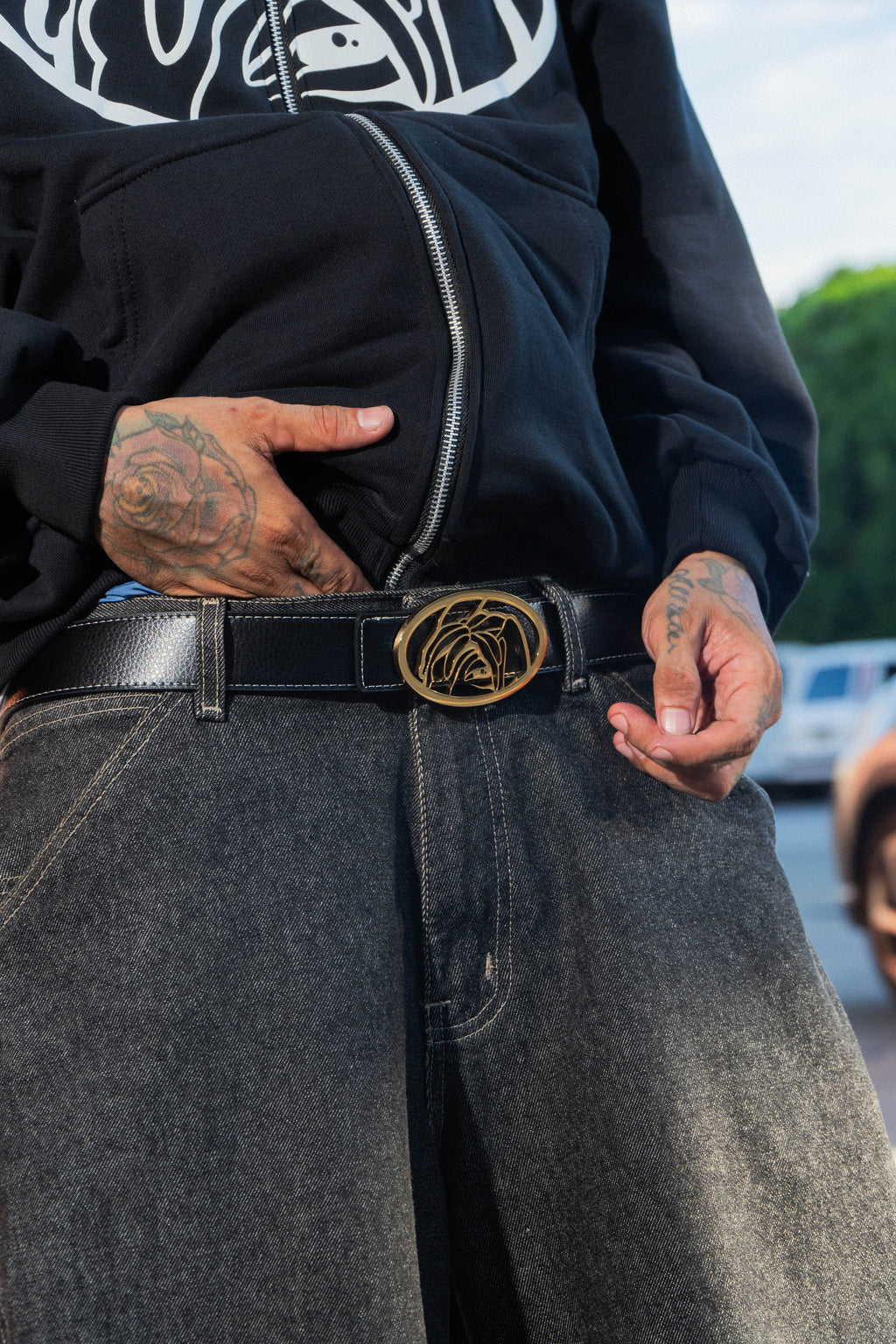 "STAINLESS STEEL OVAL" BELT (LIMITED EDITION)