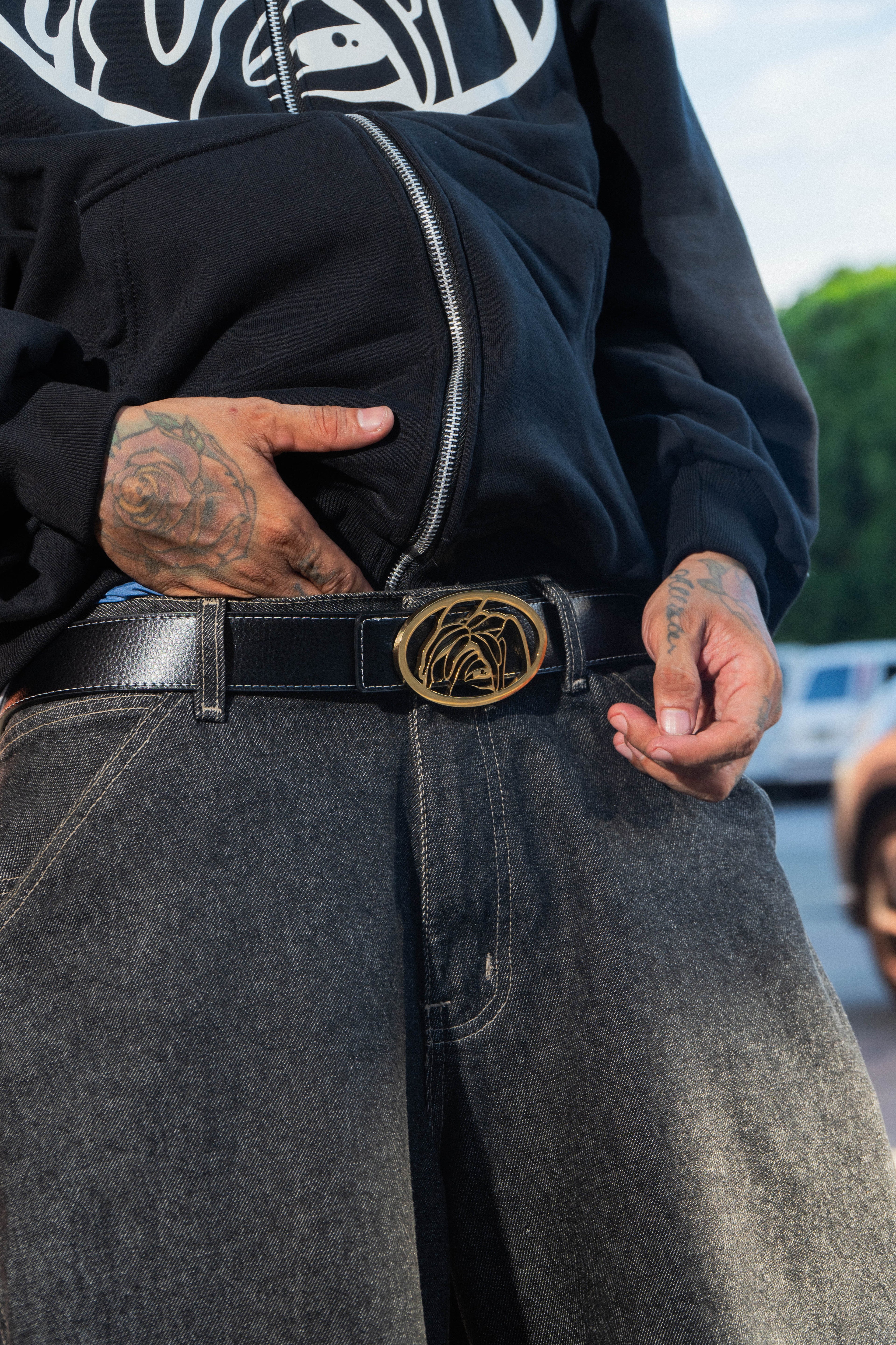 GUDDS - "OVAL BELT STAINLESS STEEL" BELT (LIMITED EDITION)